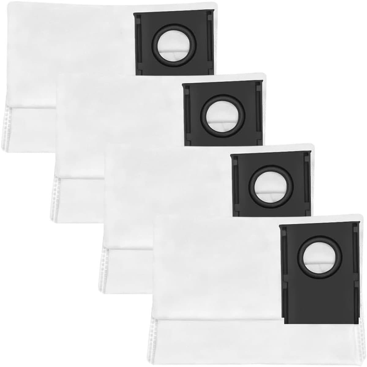 4 stuks Stofzakken - geschikt voor Eureka J15 Pro - J15 Pro Ultra & Media V15 Pro robotstofzuiger - 3 liter - grote capaciteit — afbeelding 1