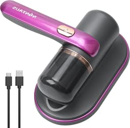 Aspiratore Portatile Battimaterasso ConSterilizzazione UV-C - Rimuove Polvere e Allergeni - per Materassi — thumbnail 1
