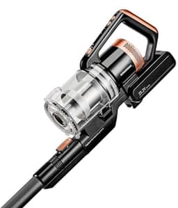 Accu Steelstofzuiger - Met Dweilfunctie - Huis Schoonmaken - 3 Zuigstanden - 700 ml - Zwart Koper — thumbnail 4