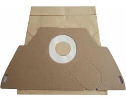 Stofzuigerzakken - Papieren zakken - Stofzuigen - Kartonnen kraag - 5 stuks - Bruin