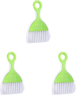 Kleine Veegborstel Set - Mini Stoffer Bezem - Snelle Schoonmaak - Zachte Haren - 3 Stuks - Willekeurig — thumbnail 5