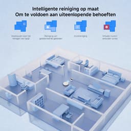 Xiaomi Robot Vacuum S40C – Robotstofzuiger met Dweilfunctie – 5000Pa Zuigkracht – Slimme LDS Lasernavigatie – App-bediening – Automatisch Opladen – Geschikt voor Harde Vloeren & Laagpolig Tapijt — thumbnail 2