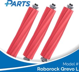 Roborock Qrevo L Borstels (3 Stuks, Plus.Parts® alternatief voor 8.02.0079) — thumbnail 1