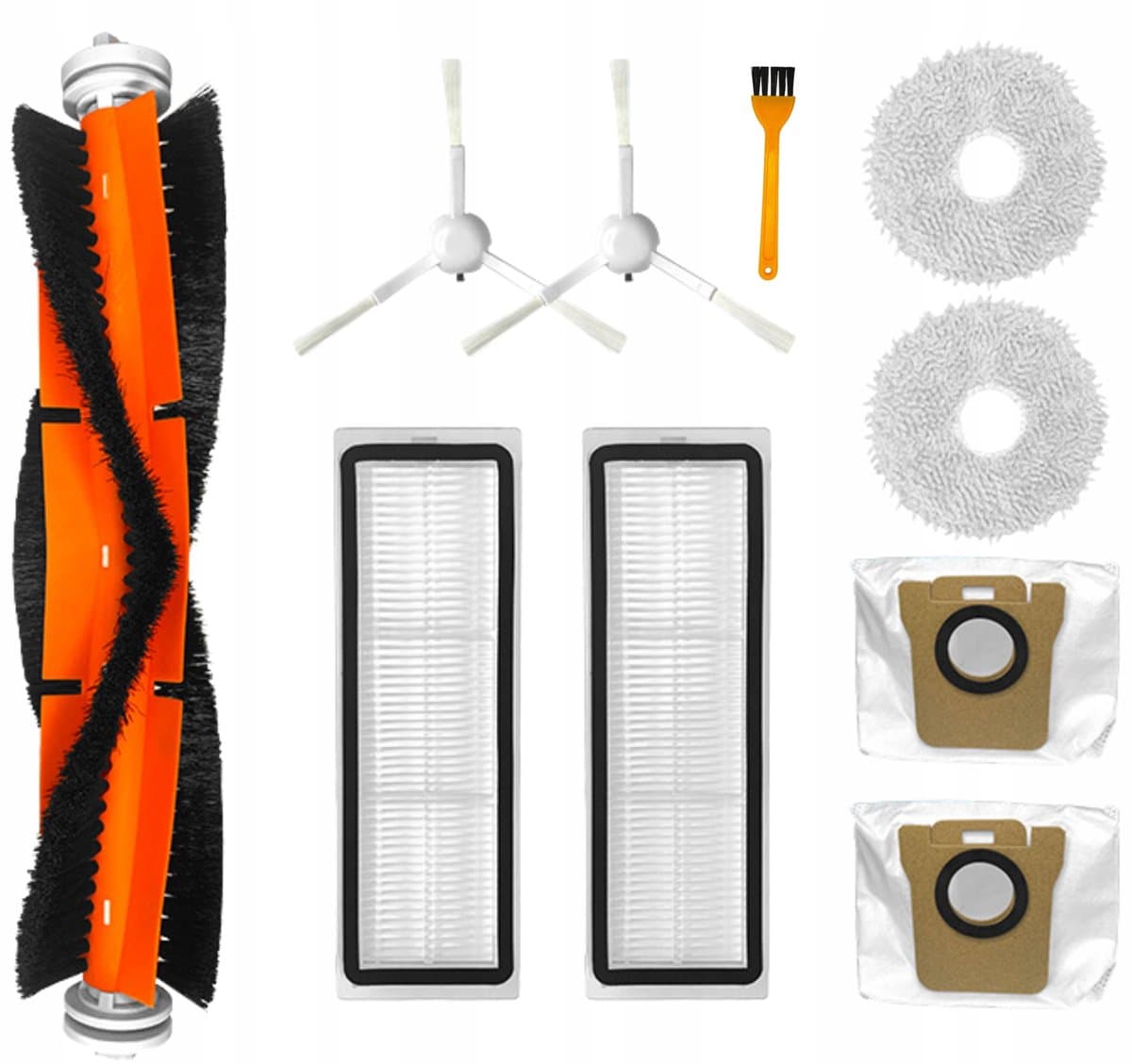 Onderhoudsset voor Xiaomi Robot Vacuum X10+/X20+/S10+ - Filters, Borstels, Mops, Zakken — afbeelding 1