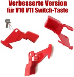 Golden crown - Versterkte Trigger Schakelaar Knop - Verbeterde Power Button - Ideaal voor Stofzuiger - Geschikt voor Dyson V11 V10 V15 - Duurzaam en B — thumbnail 3