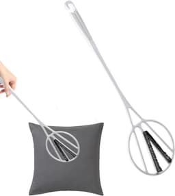 Tapijt Mixer - Stofverwijderaar - Textiel Reinigen - Lange Handgreep - 55.5 cm - Wit — thumbnail 5