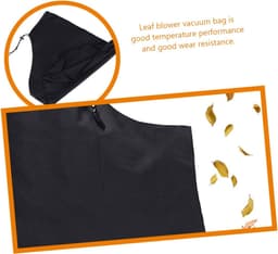 Bladblazer Zakken - Opvangzakken Tuin - Tuinonderhoud Vereenvoudigen - Duurzaam Oxford Materiaal - 60x40cm - Zwart Zilver — thumbnail 5