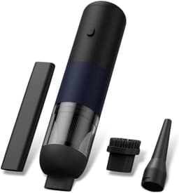 Draadloze handstofzuiger, kleine 120W 6000PA krachtige zuigkracht draagbare autostofzuiger, USB oplaadbare mini-stofzuiger, geschikt voor thuis, auto, tapijt en het reinigen van dierenharen (blauw). — thumbnail 1