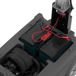 Accu schrobzuigmachine - 40 cm - 2200 m²/u - handmatige bediening - ulsonix — thumbnail 4