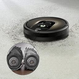 Rubberen borstelset geschikt voor iRobot 800 en 900 serie robotstofzuigers, vervangende rolborstel voor Roomba 850 860 861 866 870 880 890 960 980 — thumbnail 4