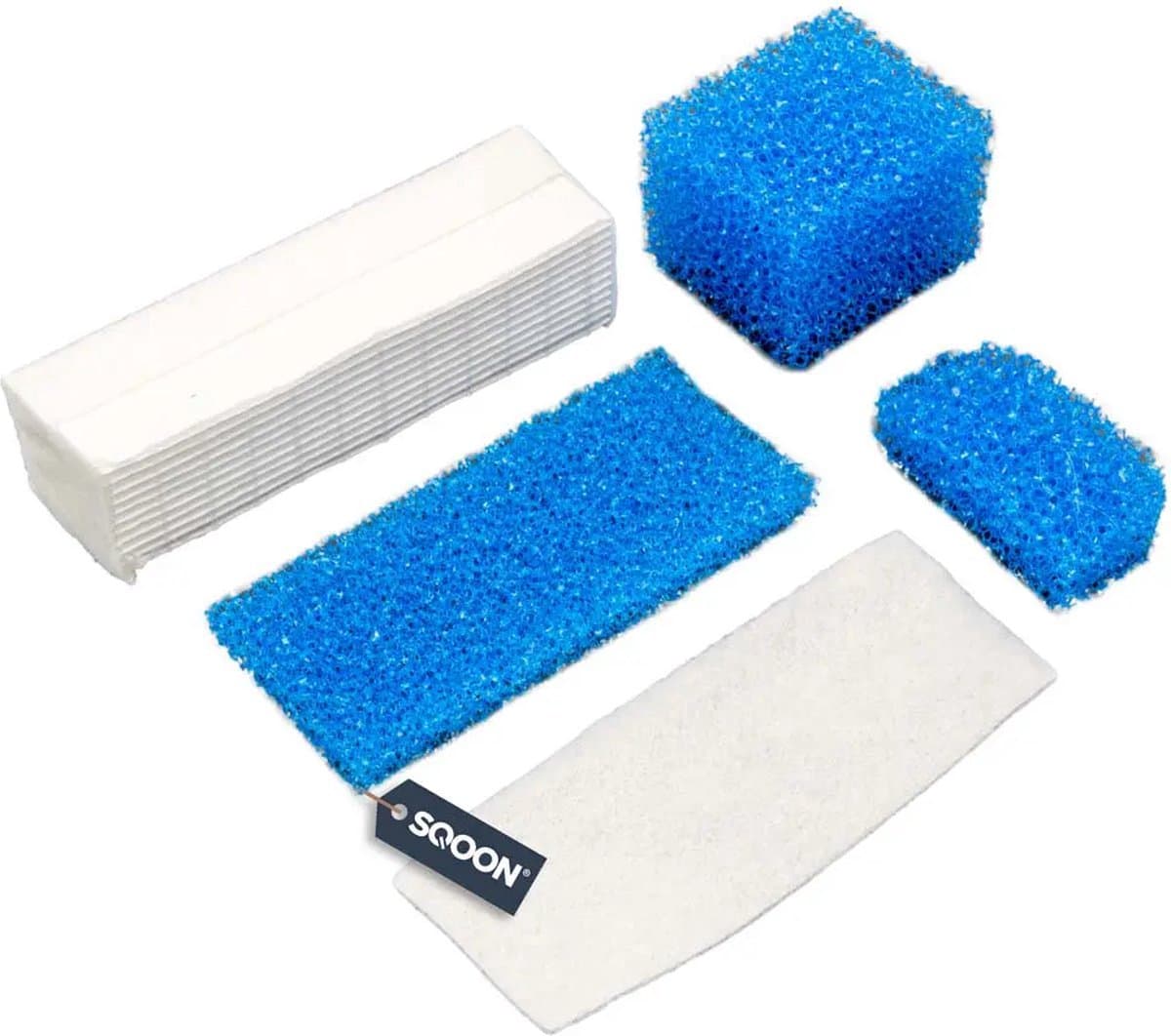 SQOON® Filterset Geschikt voor Thomas SE Stofzuigers – Vervangt 787203 — afbeelding 1