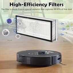 PromoHome 16-delige Onderdelen Set Geschikt voor Roborock Q5 Max+ (Plus), Q5 Pro+, Q8 Max+, Q5 DuoRoller — thumbnail 4