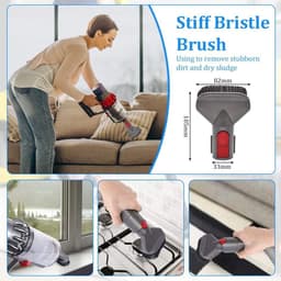 Allecto plus - Stofzuigeraccessoireset: borsteltool, mondstukset, universele accessoires. Compatibel met V7, V8, SV10, V11, SV11, V15, Gen5 Detect. Hoge kwaliteit. — thumbnail 4