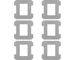 Veeg voor Ecovacs Winbot W1 / W1 Pro / W2 / W2 Pro / W2 Omni [set 6] Herbruikbare wasbare dweil