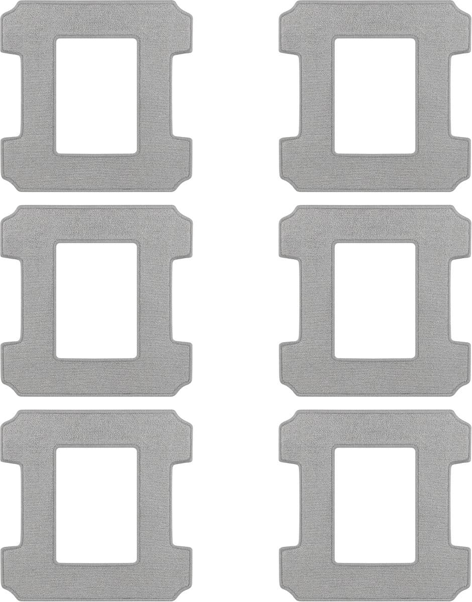 Veeg voor Ecovacs Winbot W1 / W1 Pro / W2 / W2 Pro / W2 Omni [set 6] Herbruikbare wasbare dweil — afbeelding 1
