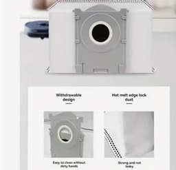 Vervangingsaccessoireset gescht voor Ecovacs T80 Omni/T80 Pro Omni Stofzuigerrobot Onderdelen 1 Hoofdborstel, 2 Rolmopdoekjes, 4 HEPA Filters, 6 Zijborstels, 6 Stofzakken — thumbnail 3