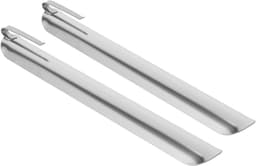 Kruimelveger 2 stuks - Broodkruimelreiniger Tafelreiniger - Tafels Schoonmaken - Roestvrij staal 304 - 15.5 cm - Zilver — thumbnail 1