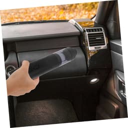 Handstofzuiger Draadloos - Draagbare Stofzuiger Auto - Auto Interieur Reinigen - Hoge Zuigkracht Nat Droog - 27 cm - Zwart — thumbnail 4