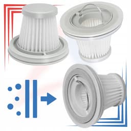 AreoSe - HEPA-filter voor Xiaomi Mi Vacuum Cleaner MINI - 3 stuks — thumbnail 1
