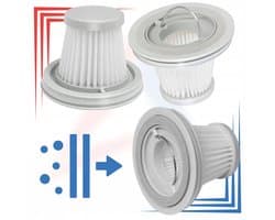 AreoSe - HEPA-filter voor Xiaomi Mi Vacuum Cleaner MINI - 3 stuks