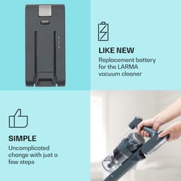 LARMA stofzuiger vervangbare accu 25,9V/2200 mAh — thumbnail 2