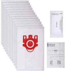 geschikt voor Miele HyClean F/J/M stofzuigerzakken, 12 stuks - geschikt voor HyClean 3D High Efficiency Series 9917710 - Hoogefficiënte filtratie en stofverwijdering - Huishoudelijke reiniging - Niet — thumbnail 1