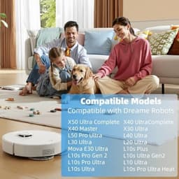 PromoHome 12x microvezel wisdoeken geschikt voor Dreame L10 Ultra/ L10S Pro/ L10S Ultra/ L10S Pro Ultra Heat/ L20 L30 L40 L50 Ultra/ X30 X40 X50 Ultra — thumbnail 2