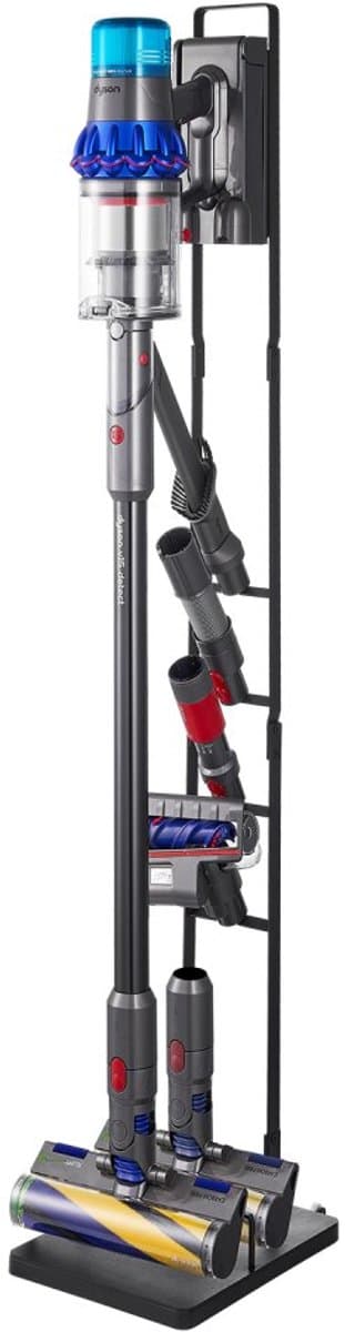 Steelstofzuiger Standaard - Vrijstaande Houder - Compatibel met V6/V7/V8/V10/V11/V15 en DC30/31/34/35/58/59/62, D74 - Met Wielen - Robuust - Voor Accessoires — afbeelding 1