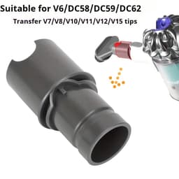 Een V7V8V10V11V12V15 compatibele slangadapter en stofzuigeraccessoire, Geschikt voor Dyson DC- en V6-serie stofzuigers, ideaal Geschikt voor thuis, campers, kantoren en andere locaties. — thumbnail 1