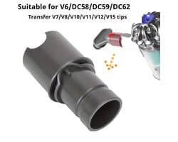 Een V7V8V10V11V12V15 compatibele slangadapter en stofzuigeraccessoire, Geschikt voor Dyson DC- en V6-serie stofzuigers, ideaal Geschikt voor thuis, campers, kantoren en andere locaties.
