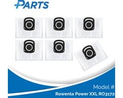 Rowenta Power XXL RO3172 Stofzakken (6 Stuks, Plus.Parts® alternatief voor ZR200540)