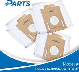 Ecovacs T9 AIVI Station (CH1918) Stofzakken (3 Stuks, Plus.Parts® alternatief voor D-DB03) — thumbnail 1