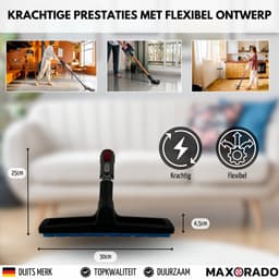 Maxorado Parketmondstuk voor harde vloeren - geschikt voor Dyson Big Ball, Big Ball 2, Cinetic, CY22, CY23 - stofzuiger borstel - opzetstuk — thumbnail 3