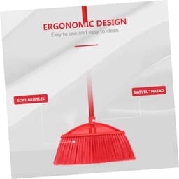 Bezemkop Vervanging - Veegmachine Onderdeel - Huishoudelijk Reinigen - Roterende Draadkop - N.v.t. - Rood — thumbnail 3
