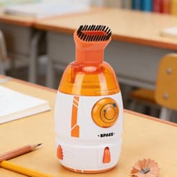 Mini desktop stofzuiger - Draagbare reiniger - Bureau schoonmaken - 600 Pa zuigkracht - 135 x 75 x 7 cm — thumbnail 2