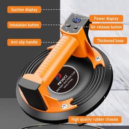 Elektrische Vacuüm Zuignap voor Gladde Oppervlakken - Hoge Draagkracht en Lange Batterijduur — thumbnail 4