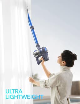 Draadloze Stofzuiger 4 in 1 met 23000PA Zuigkracht en LED Verlichting - 200W Lichtgewicht Handstofzuiger voor Harde Vloeren en Tapijt — thumbnail 1
