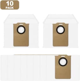 Stofzakken Robotstofzuiger Accessoires - Vervanging 10 Stuks - Geschikt voor Mova E20 Plus, Pro-Scenic Q8 Max, Honor en Keuze R3 Plus — thumbnail 3