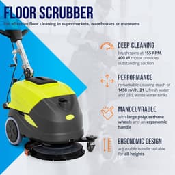 Schrobmachine - 45,5 cm - 1.450 m²/h - ulsonix — thumbnail 3