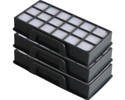3x Filter geschikt voor Rowenta Silence Force Cyclonic - RO79xx en RO76xx series - Vervangt ZR903701 zakloze stofzuiger