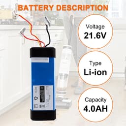 Stofzuigeraccu - 21,6 V - 4000 mAh - Li-ion — thumbnail 2