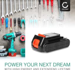 Stofzuigeraccu - 18V - 2000mAh - Lithium Ion — thumbnail 5