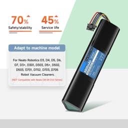 Stofzuigeraccu - 14,4 V - 6800 mAh - Li-ion — thumbnail 5