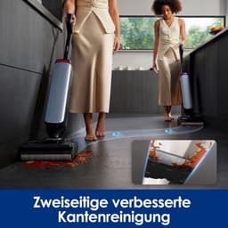 Steelstofzuiger Nat-Droog - 22 kPa Zuigkracht - 200 Watt Vermogen - 50 Minuten Gebruikstijd - Zakloos - Voor Vloerreiniging — thumbnail 1