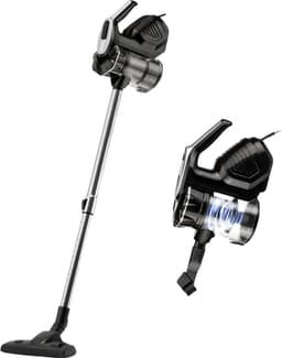 VH Supplies® Steelstofzuiger met Snoer - Steelstofzuiger - Stofzuiger - Zwart — thumbnail 1