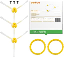 3x Zijborstels & Schroeven voor iRobot Roomba 800/900 Serie - Duurzaam — thumbnail 1