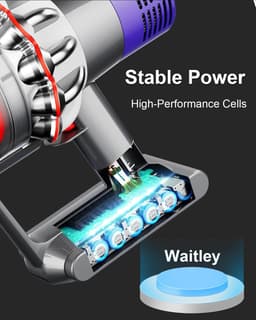Vervangende 6000mAh Batterij voor Dyson V7 met 2 Filters — thumbnail 2