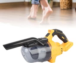 Draadloze Handstofzuiger - Draagbare Stofzuiger - Auto en Huis Reinigen - 125AW Krachtige Zuigkracht - 700ml Stofbak - Zwart — thumbnail 4