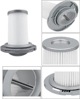 2 Pack ZR009005 Vervangfilters voor Rowenta - Filter voor Rowenta X-Force Flex 8.60 - Reserveonderdelen voor RH9611 RH9637 RH9638 RH9639 - Stofzuiger Vervangfilter voor X-PERT 6.60 — thumbnail 2