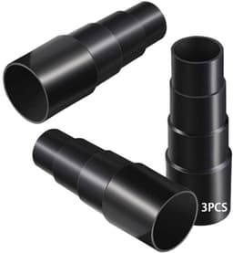 LISM-Drie adapters, PVC-verloopslang, verstelbare maat 25-42 mm, geschikt voor stofzuigers en elektrisch gereedschap. — thumbnail 1